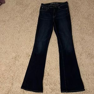 American Eagle High Rise Flare Jeans